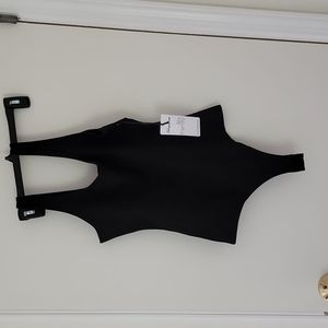 Womens black bodysuit size medium